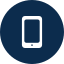 Icon representing a smartphone